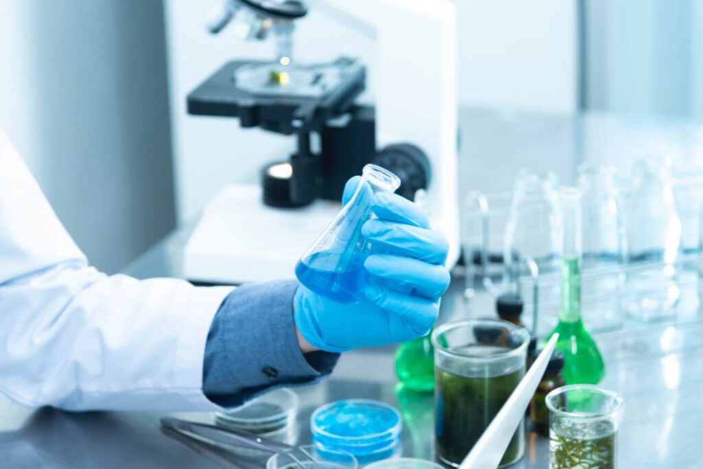 A scientist, representing skilled workers applying for immigration under the provincial nominee program