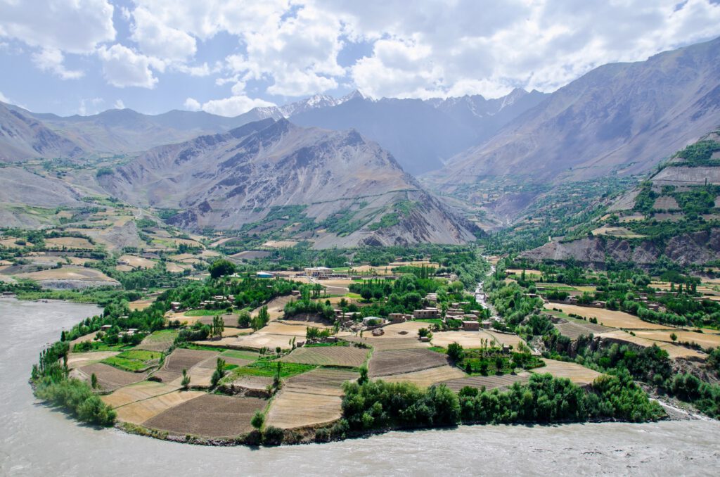 Afghanistan countryside representing Canada welcoming refugees from Afghanistan following regime change