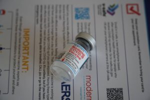 Moderna vaccine representing confusion caused by international vaccine standards