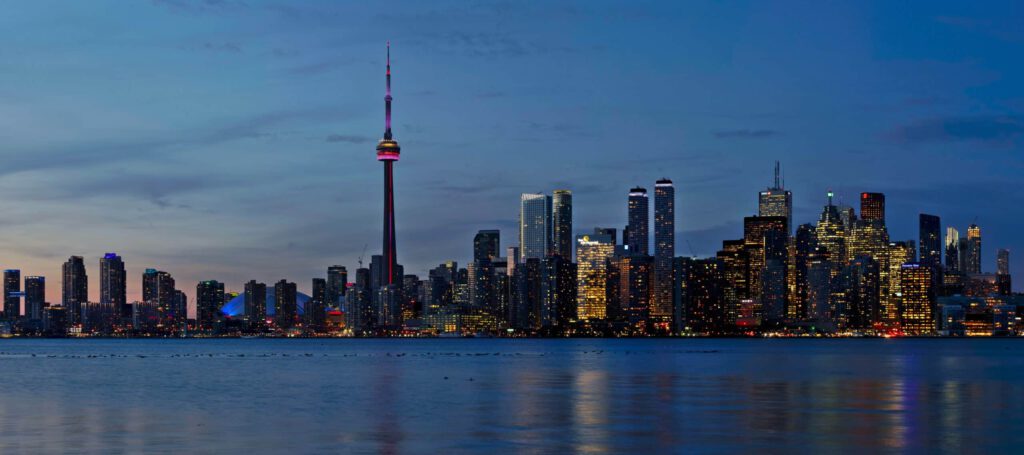 Toronto city landscape representing 2025 recognition by Best Law Firms - Canada